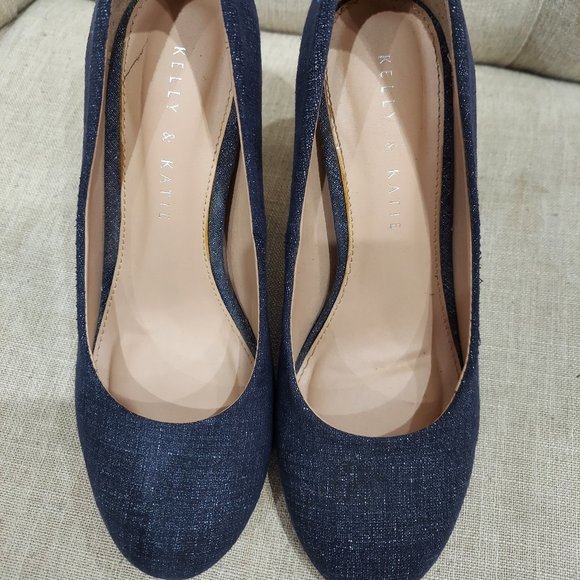 Kelly & Katie Shoes - Kelly and Katie Larissa Denim heels
